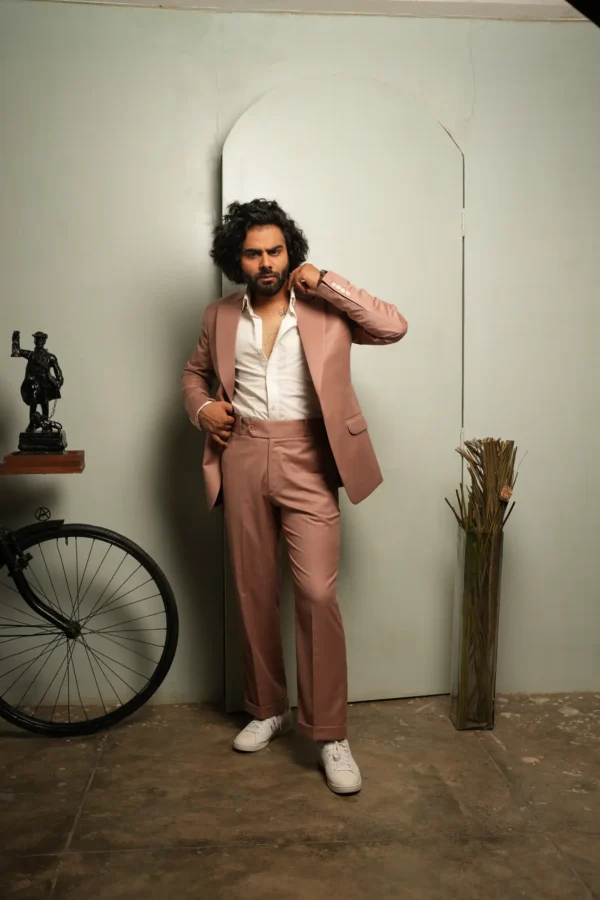 Blush Tailored Suit