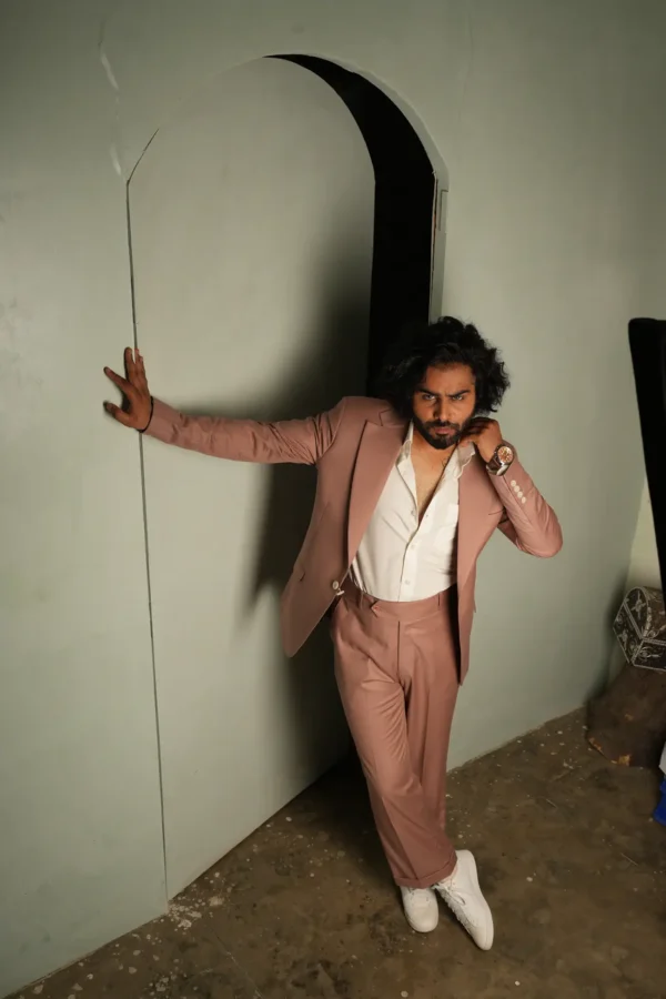 Blush Tailored Suit - Image 3