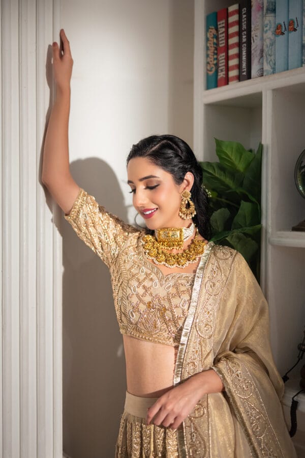 Ivory lehenga - Image 5