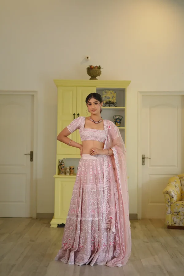 Fairy Dust Pink Lehenga