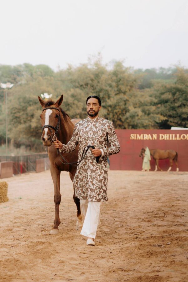 Forest Canopy Sherwani - Image 2