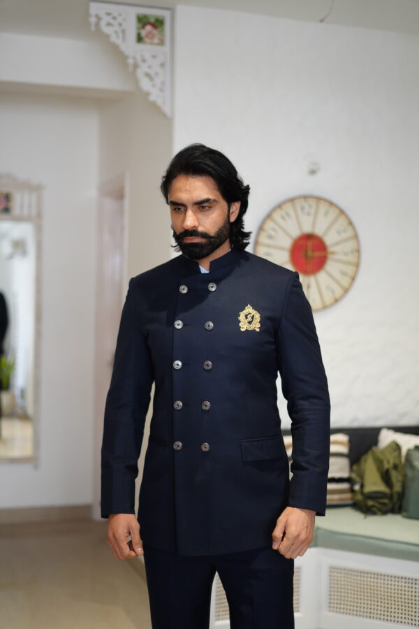 Commander Bandhgala Suit - Image 3