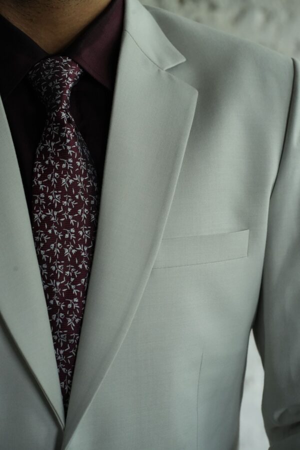 Ivory Platinum Two-Piece Suit - Image 2